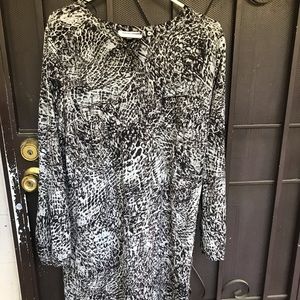 Print tunic top